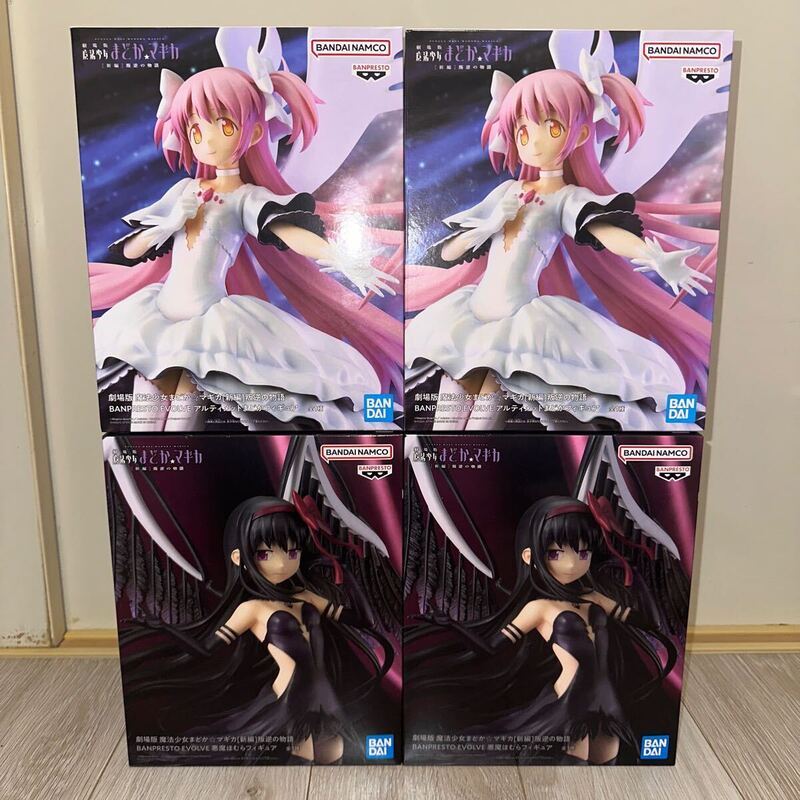 In Stock BANPRESTO Puella Magi Madoka Magica The Rebellion Ultimate Madoka Devil Homura PVC 20CM