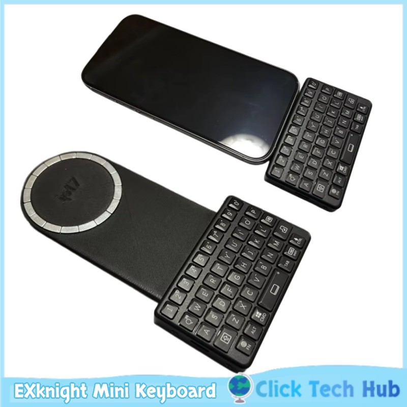 2026 Exknight Touch Keyboard Bluetooth Three System Windows Android Portable Phone Keypad Office