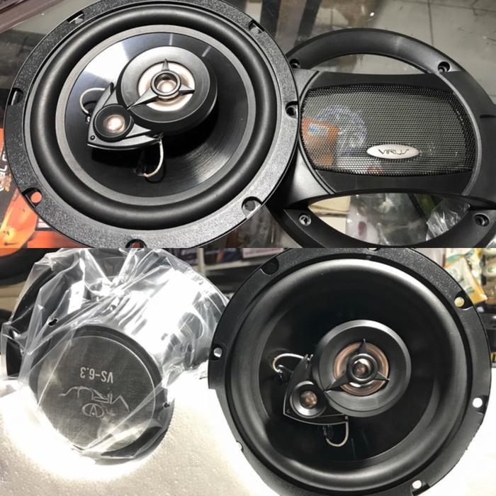 SPEAKER COAXIAL VENOM VIRUS VS 6.3 SPEAKER PINTU MOBIL VENOM VIRUS ORIGINAL QUALITY