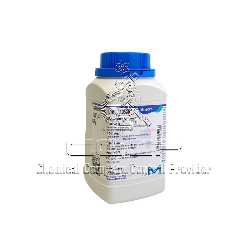 Ygc Agar (Yeast Extract Glucose Chloramphenicol Agar) 116000 Merck 500GR
