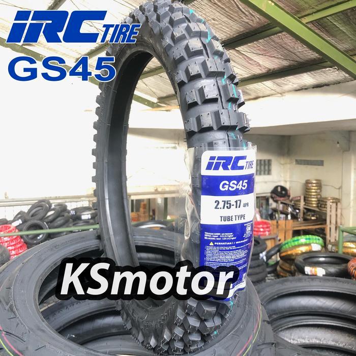 Ban Motor Tubeless Ban Trail Cross Irc Gs45 Ring 17 250-17 275-17 300-17 Ban Tahu Ring 17 Ban Motor