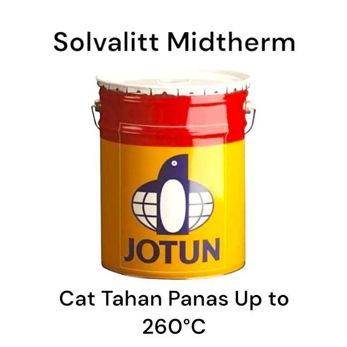 Jotun Solvalitt Midtherm RAL 7001 SILVER GREY 5 Liter - Cat Tahan Panas