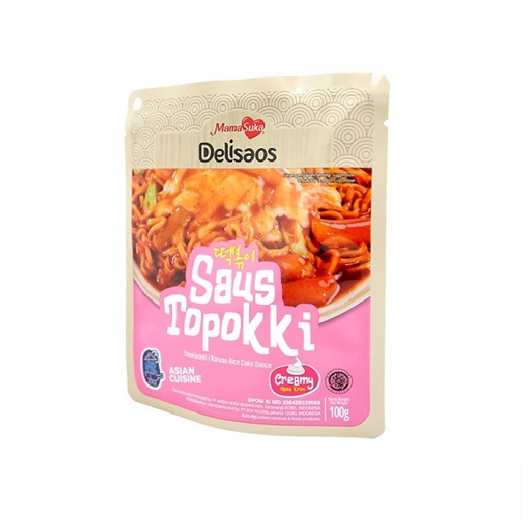 MAMASUKA SAUCE TOPPOKI CREAMY 100GR