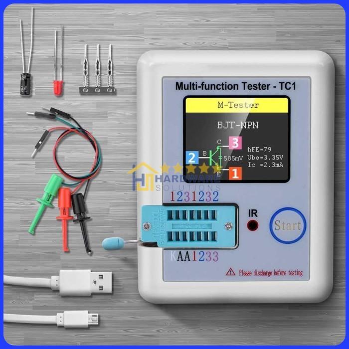 Multifunctional Tester Transistor Full Color Graphic Display - Lcr-Tc1