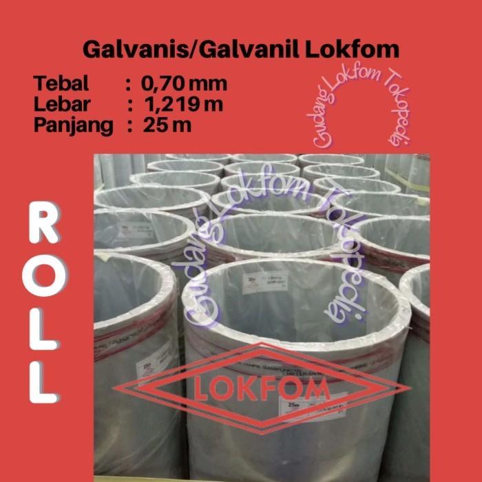 Seng Galvanis Galvanil BJLS Lokfom 0,70 mm (roll)