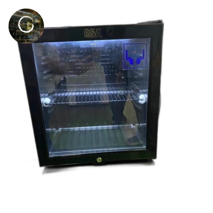 Showcase Kulkas Kaca Mini Bar RSA LSC52 - 50 Liter