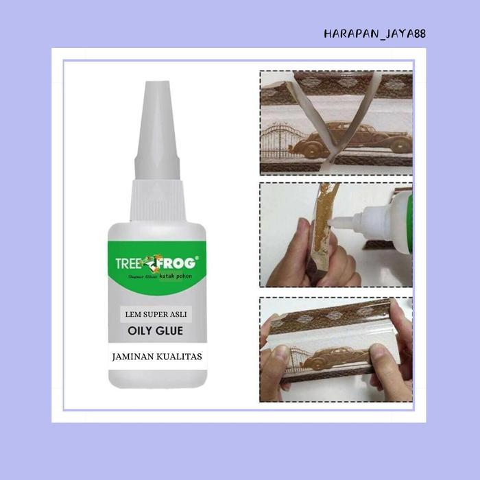 Tree Frog Lem Setan Super Glue Serbaguna Kuat Cairan Perekat Lem Gitar