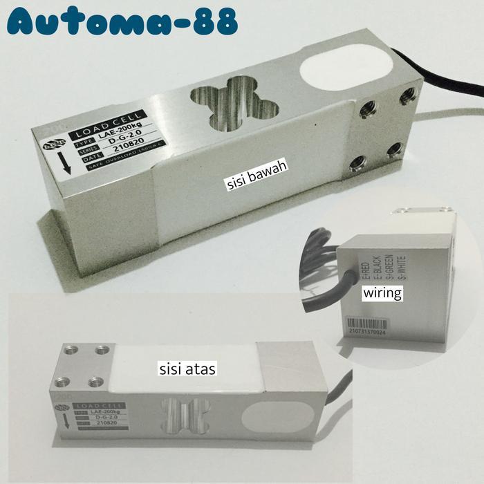 Loadcell 150Kg Load Cell 150 Kg Sensor Timbangan Digital Weighing
