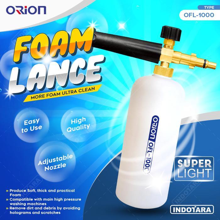 Orion Ofl1000 Foam Lance Snow Wash Jet Cleaner