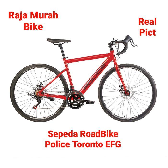 Sepeda Balap Element Road Bike Police Toronto EFG 700C Sepeda Element Police Toronto EFG 7 Speed - M