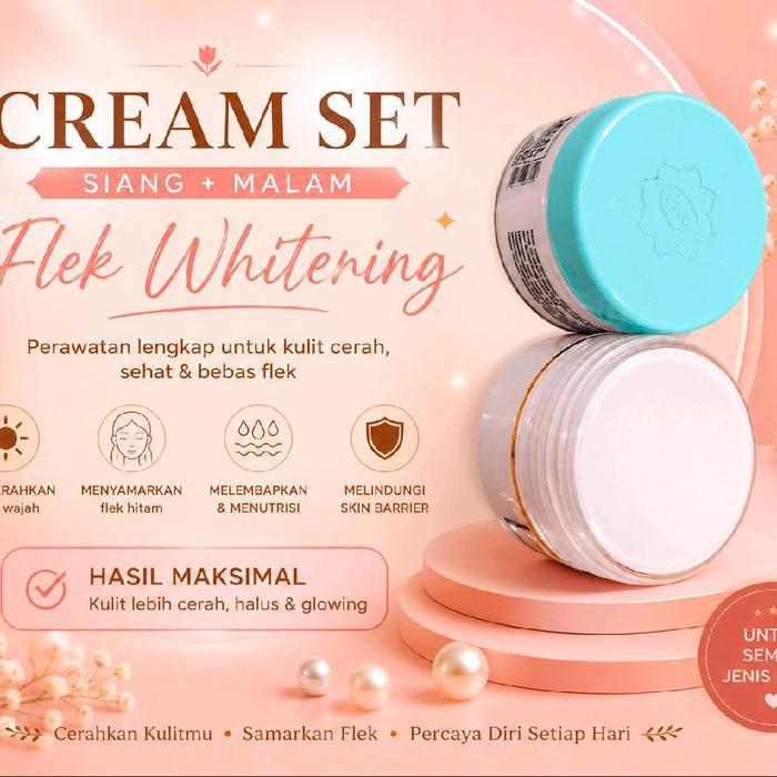 KRIM FLEK WHITENING VIVA SIANG MALAM UNTUK NODA HITAM