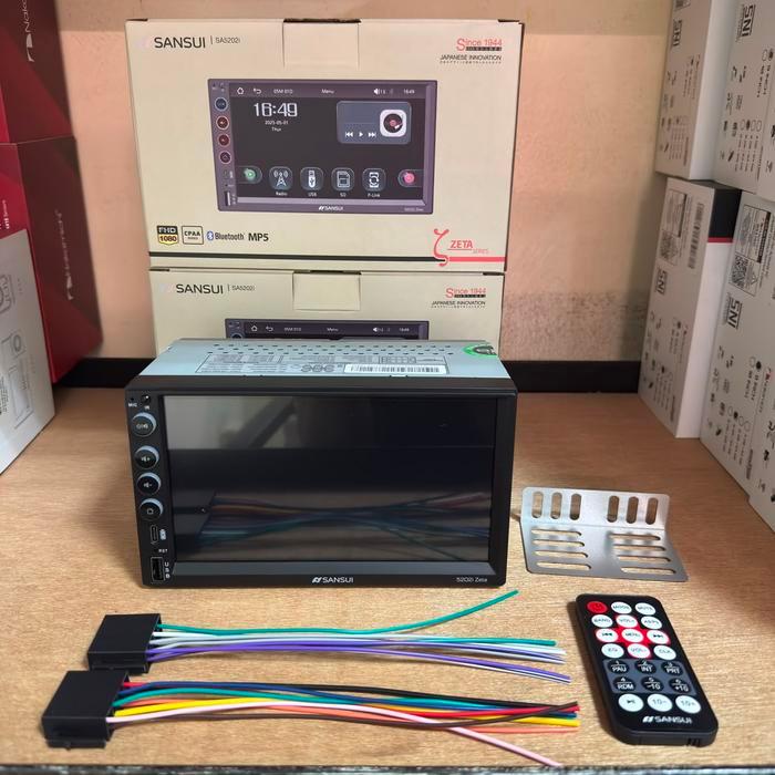 Headunit Deckless Sansui 7 Inch / Deckless MP5 Sansui 7 Inch