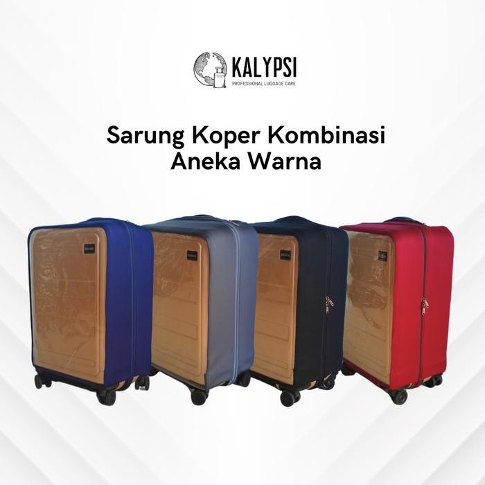 Kalypsi Sarung Koper 24-26 Inch Scuba Mika Zipper Ykk