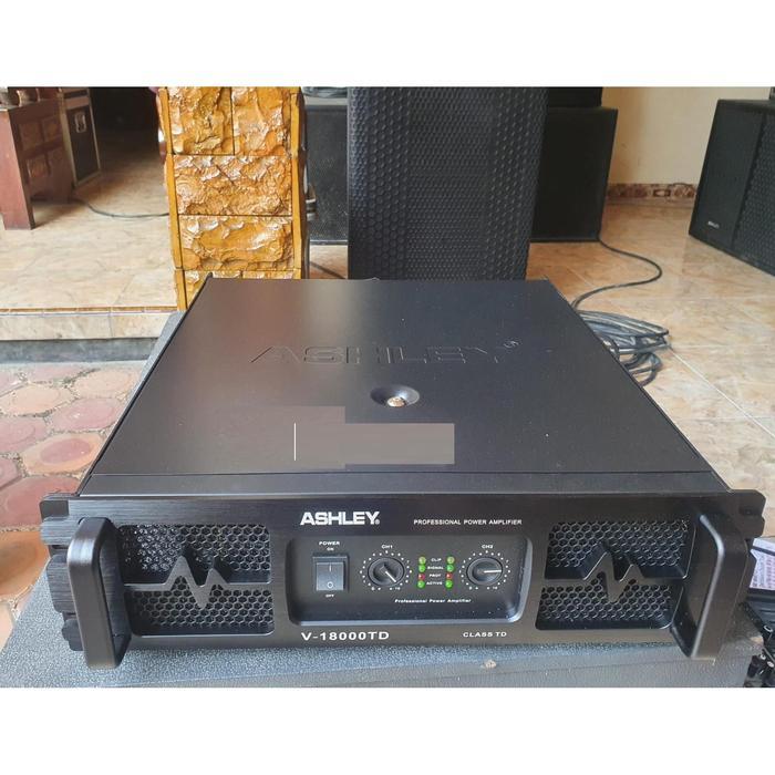 Power Amplifier Ashley V18000 Td/V 18000 Td / V18000Td / V 18000Td #Gratisongkir