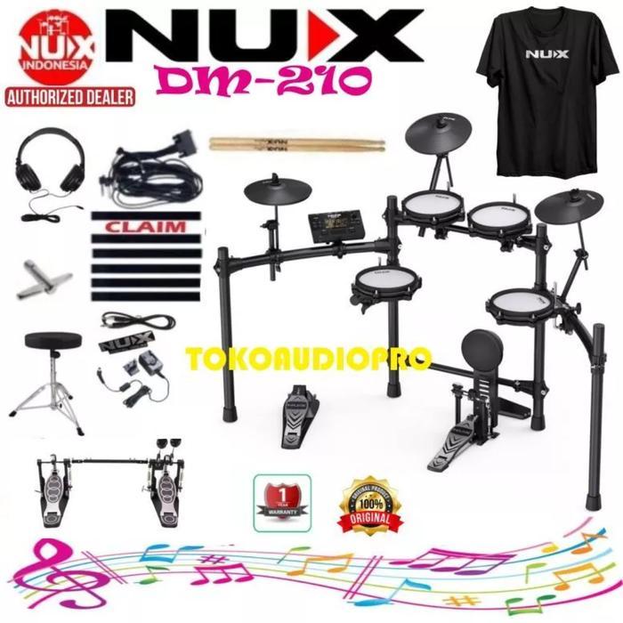 Abyaz- Nux Dm210 Digital Drum Elektrik Paket Nux Dm-210 [Kode 1Kode 2Kode 3Kode 4Kode 5Kode 6Kode