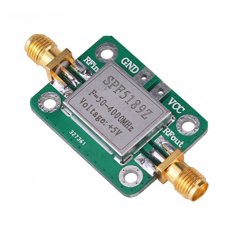 LOW NOISE AMPLIFIER LNA MODULE 50 4000MHZ SPF5189 NF 06DB WIDEBAND RF AMPLIFIER FOR SATELLITE TV SDR