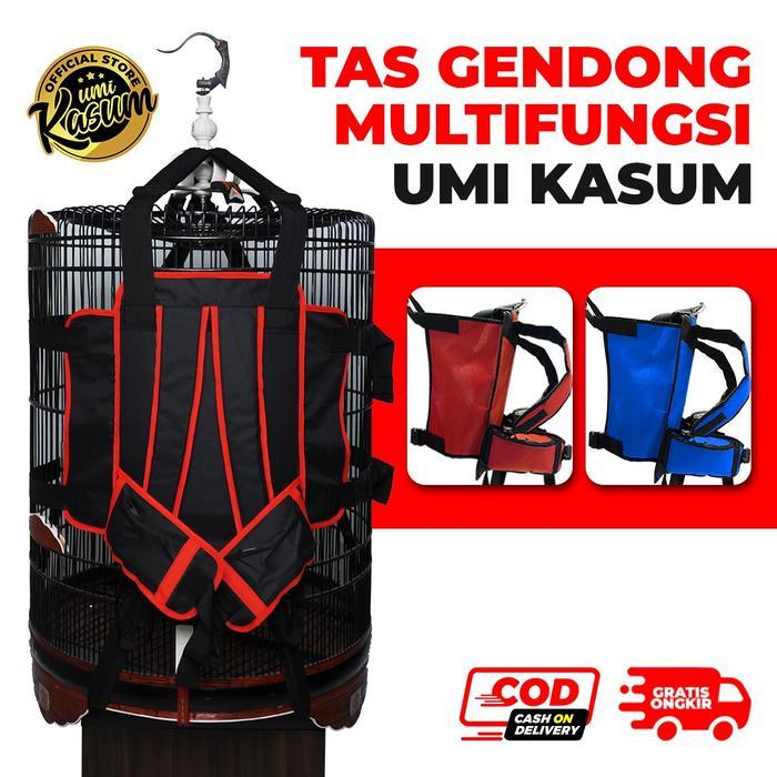 READY Tas Gendong Sangkar Burung Murai Lovebird Kotak Multifungsi Umi Kasum TG