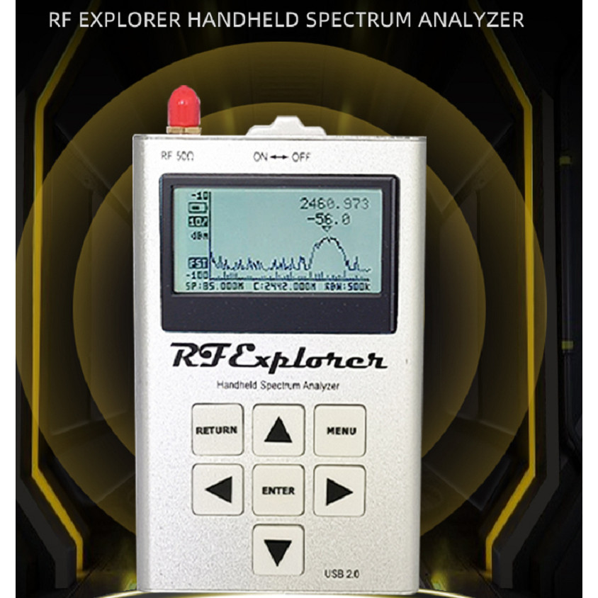RF EXPLORER HANDHELD SPECTRUM ANALYZER WSUB1G 240-960MHZ HANDHELD DIGITAL SPECTRUM ANALYZER