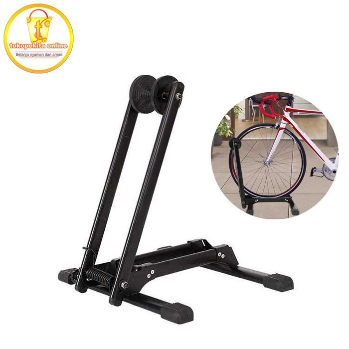 Kindemart- Standar Sepeda Paddock Bike Rack Repair Stand Untuk Rak Display Sepeda