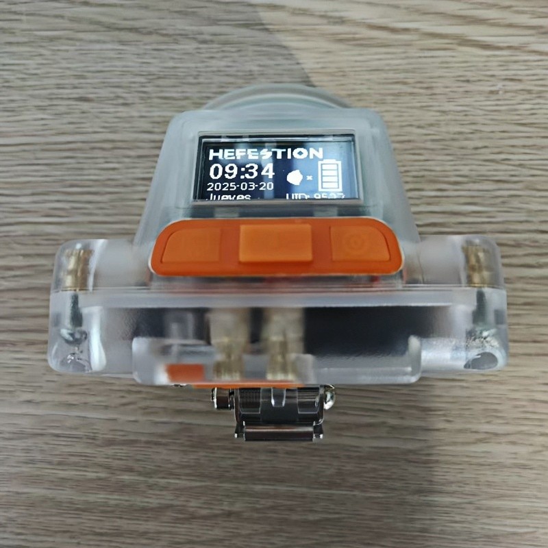 Waterproof Explosion-Proof Mining Lamp Ip67 2 * 18650 Lithium Battery 6600mah Large Display