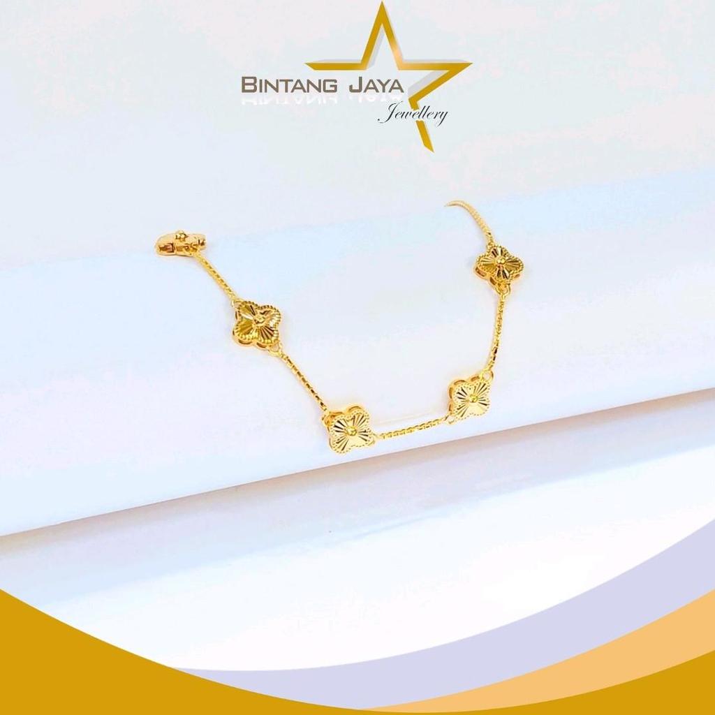 Gelang Emas Rantai Alha Kait Per Serut - Kadar 16K - Berat 3,12gr - Size 18 Serut - 18/09/26 - (LJ)