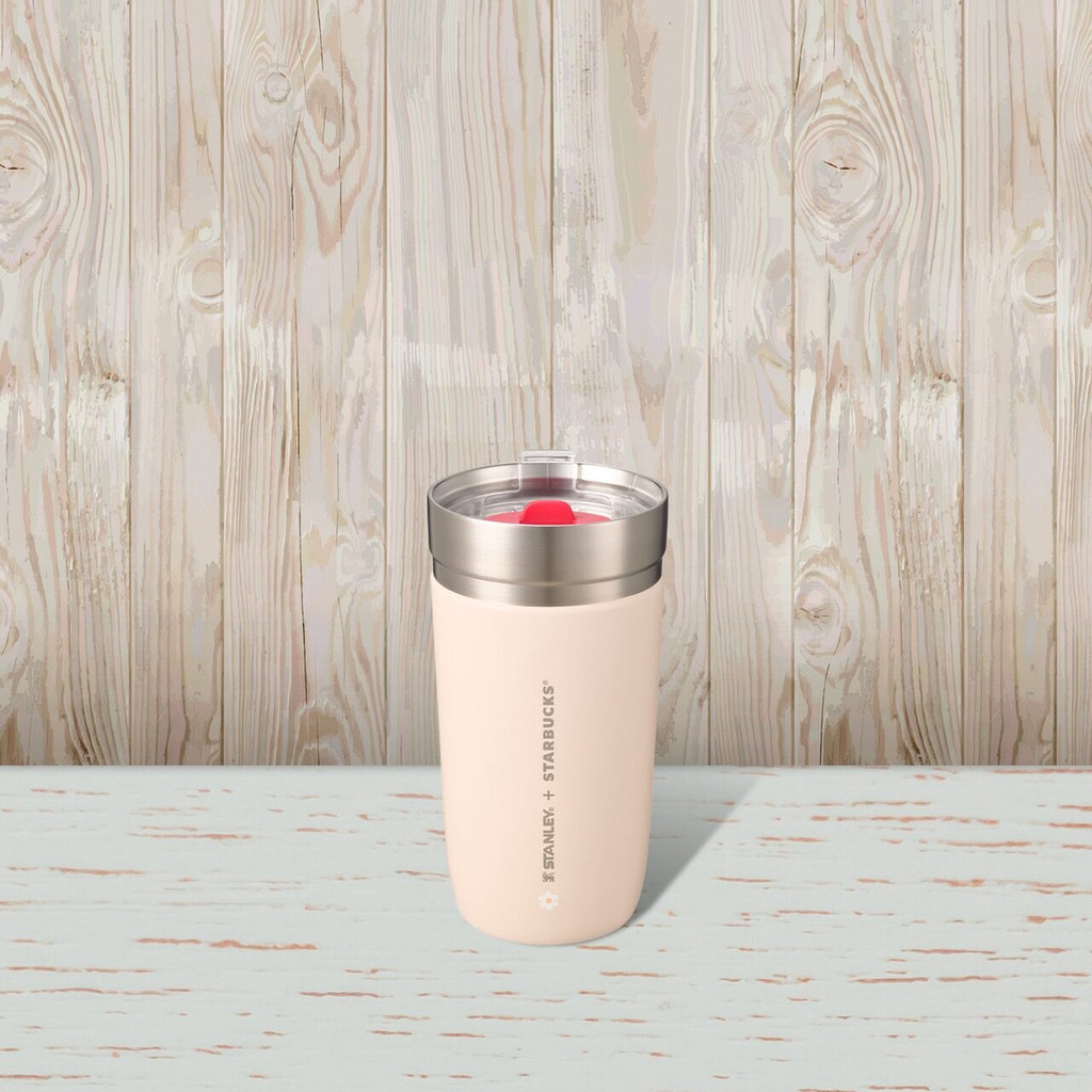 Tumbler Starbucks Stanley Happy Pony Beige Stainless Steel Tumbler 16oz
