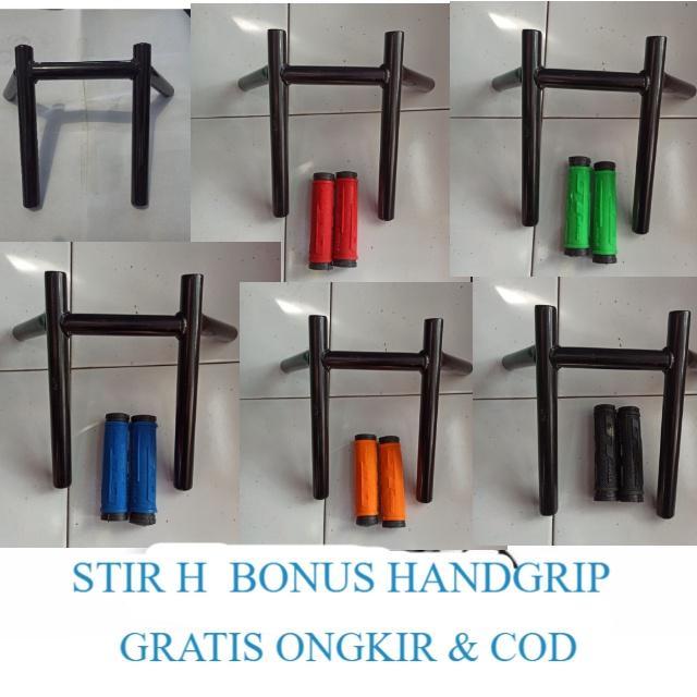 Ready (Gratis Ongkir & ) Stir Sepeda/ Setir Sepeda / Stang H Sepeda Bmx / Stir H / Stang Sepeda H /