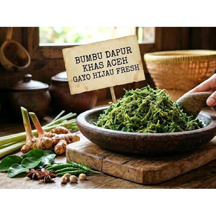 Gayo Bumbu Rempah Masakan Khas Aceh Daun Hijau