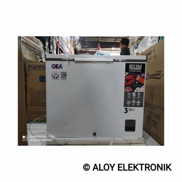 GEA AB 226 R CHEST FREEZER BOX LEMARI PEMBEKU - 220 LITER