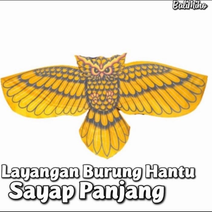 <<<<<] Layangan Celepuk Kebat Knockdown/Layangan Lipat/Layangan Burung/Bali