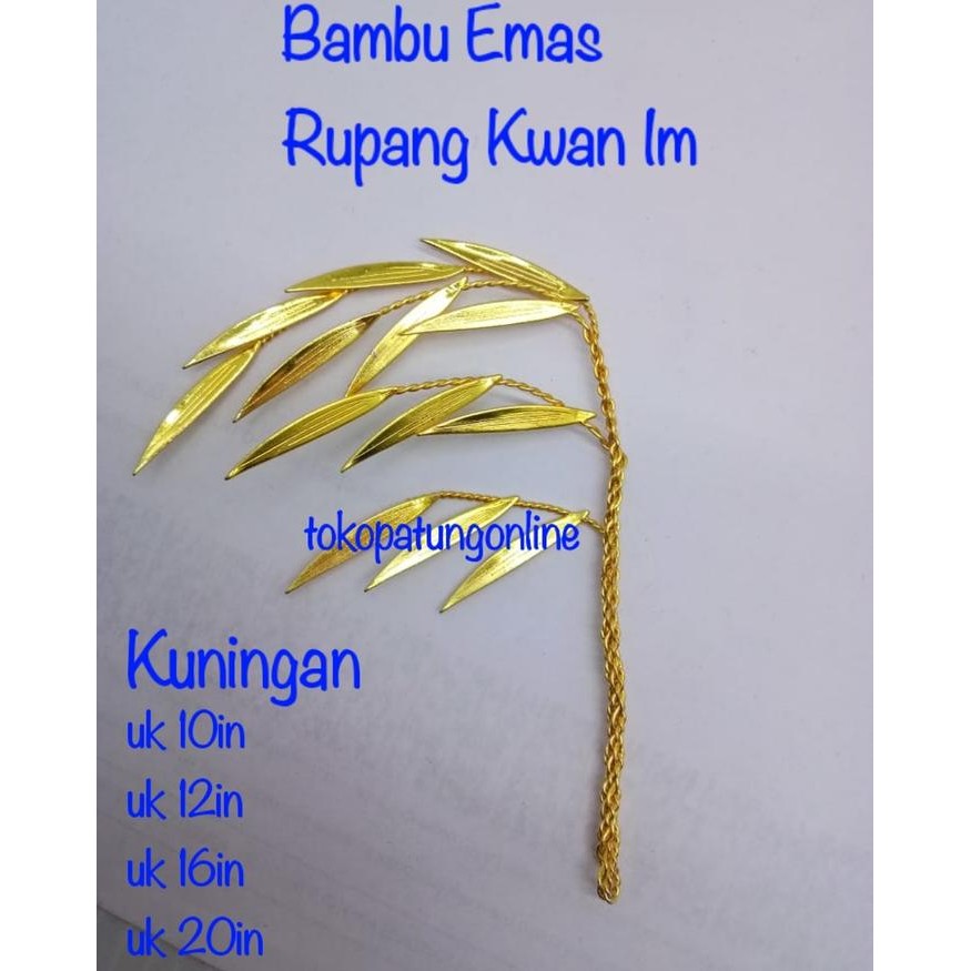 Ready Bambu Kwan Im Kuningan 12in