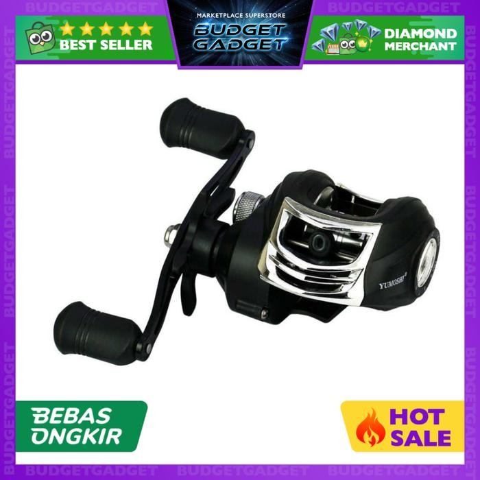 YUMOSHI AK201 Reel Pancing Baitcasting 18+1 Ball Bearing 7.2:1