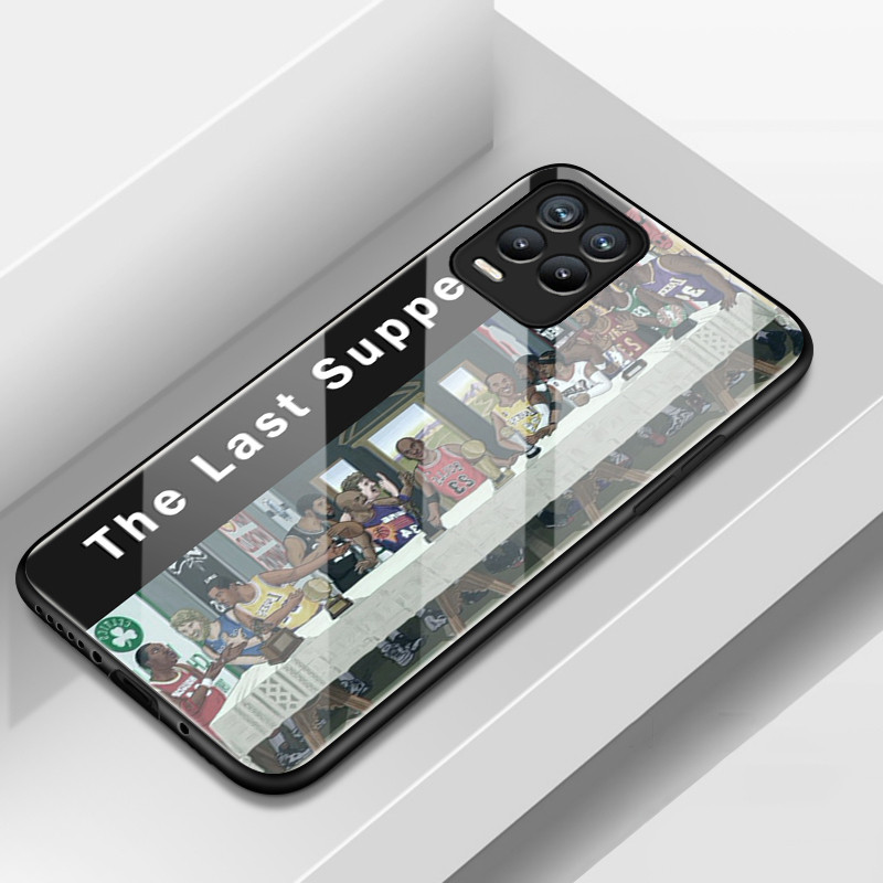 Casing Hp Untuk Realme 8 5G 8s 5G 8 Pro Case Casing HP Softcase Kaca Cangkang Keras Silikon Tepi Lem