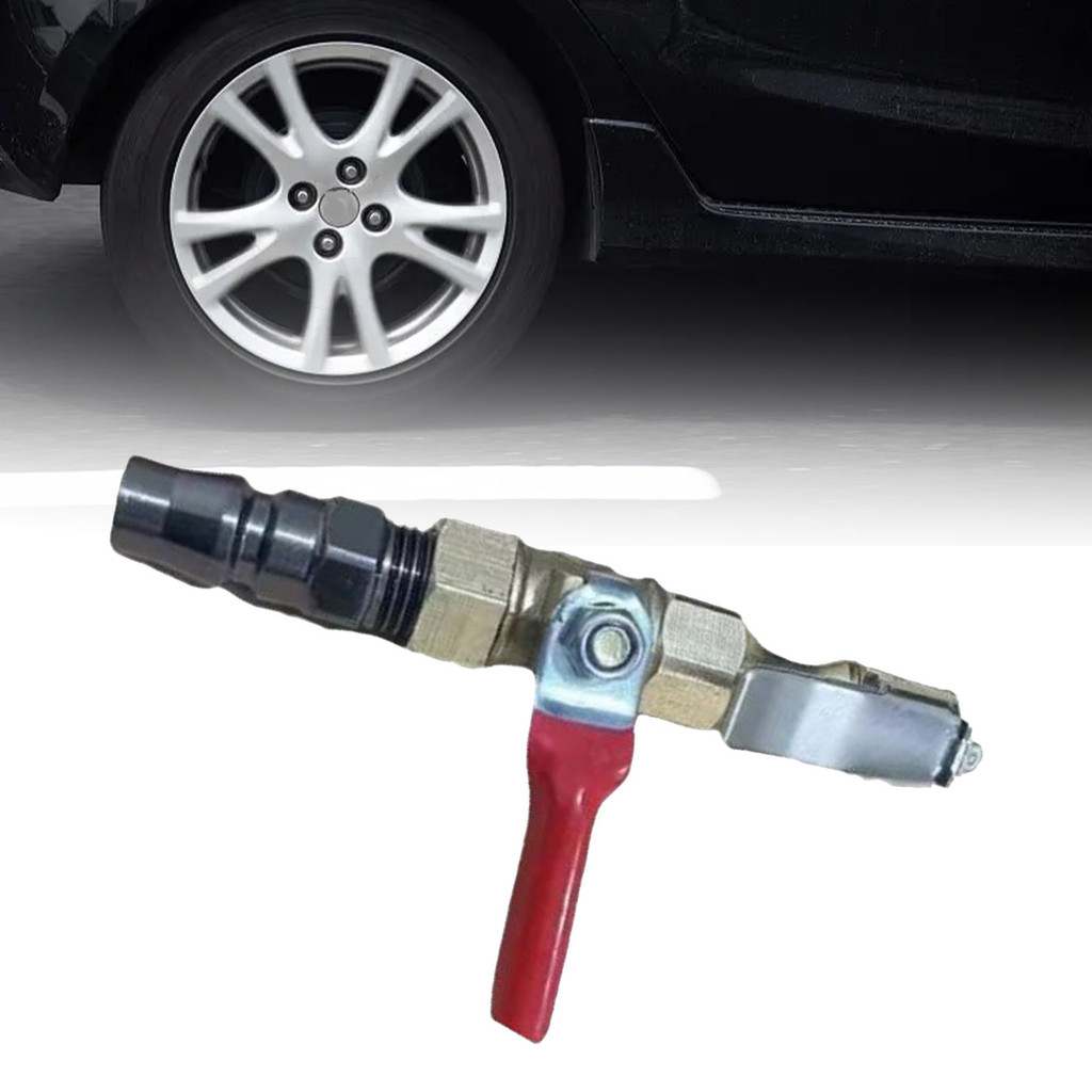 Generic Tire Inflator Nozzle Accessories Heavy Duty Tire Inflator Chuck Easy Use Accurate Tire Defla