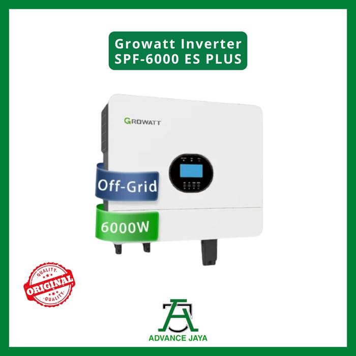 FREE ONGKIR Growatt Offgrid Inverter Hybrid SPF 6000ES PLUS