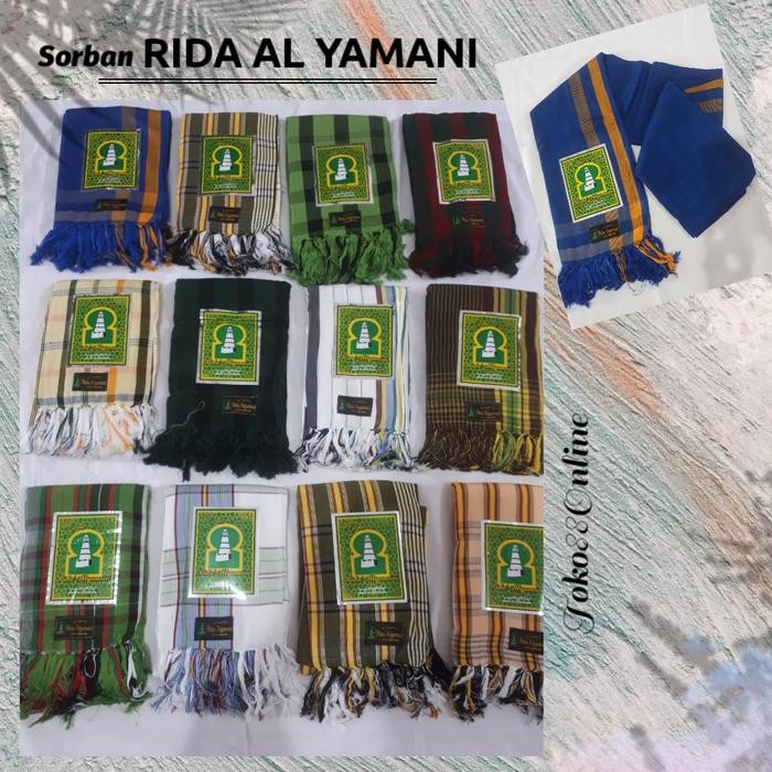 ORIGINAL sorban rida al yamani READY STOCK