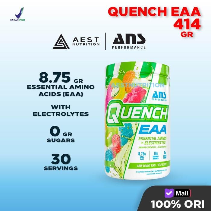 ANS Performance Quench EAA 414 gr 30 Servings - Suplemen Essential Amino Acid Fitness