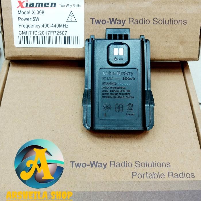 Batre baterai Ht xiamen x 008 original