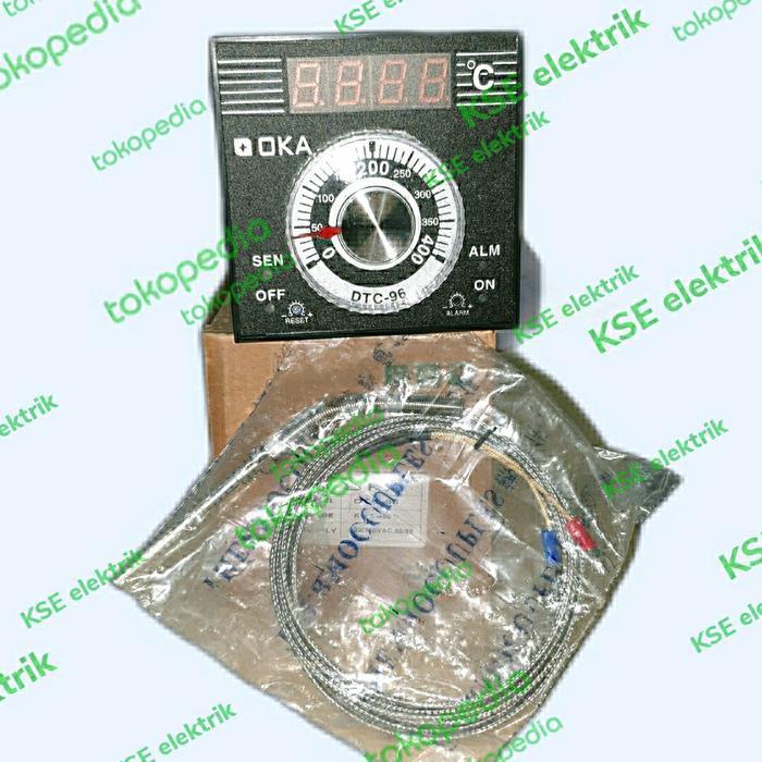 NEW Thermocontrol Dtc-96 dan Thermocouple kpl m8-550mm (K/CA) 1set.