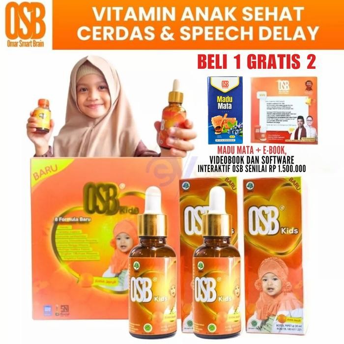 Terlaris OSB KIDS Nutrisi Kecerdasan Otak OSB KIDS ORIGINAL OSB KIDS SALE