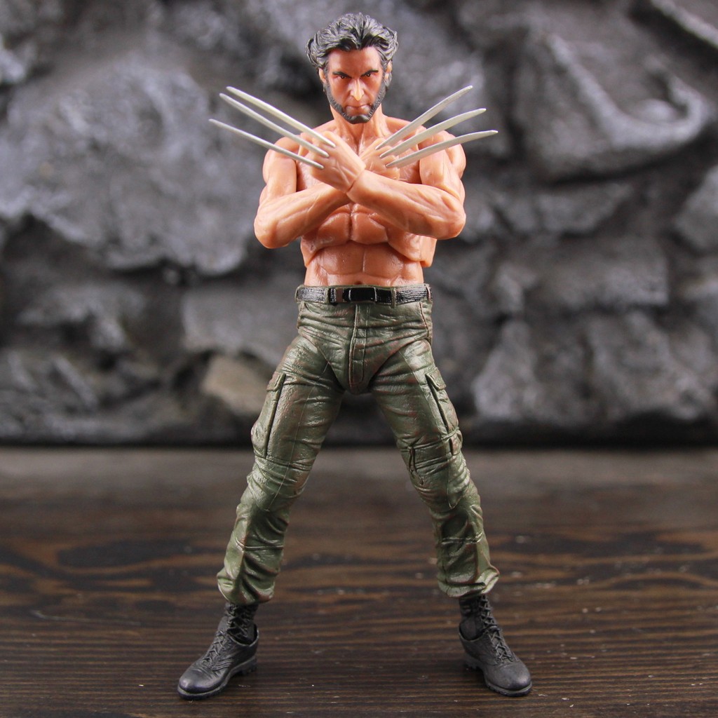 Wolverine Logan James Howlett 7" Action Figure Movie X-Men Origins Hugh Jackman Film Samurai Mutant 