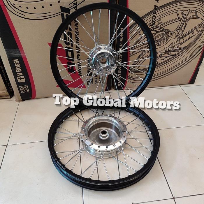 Velg Kharisma SupraX125Old Revo Blade Sepasang Merk Rossi Original Ring 17 - Velg Rossi SupraX125