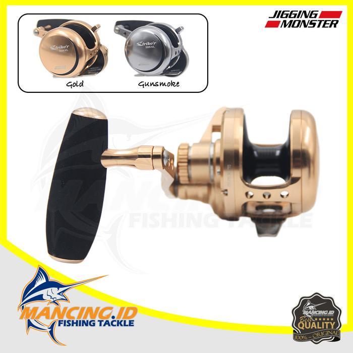 Fishing Reel Jigging Monster STRIKER Narrow Series Reel Overhead OH Best Quality