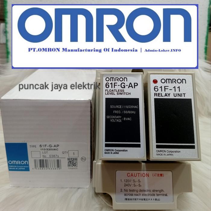 Ready Level Switch Water Level Control 61F-G-Ap Omron/Level Switch Water Level 61F G Ap/61F G Ap