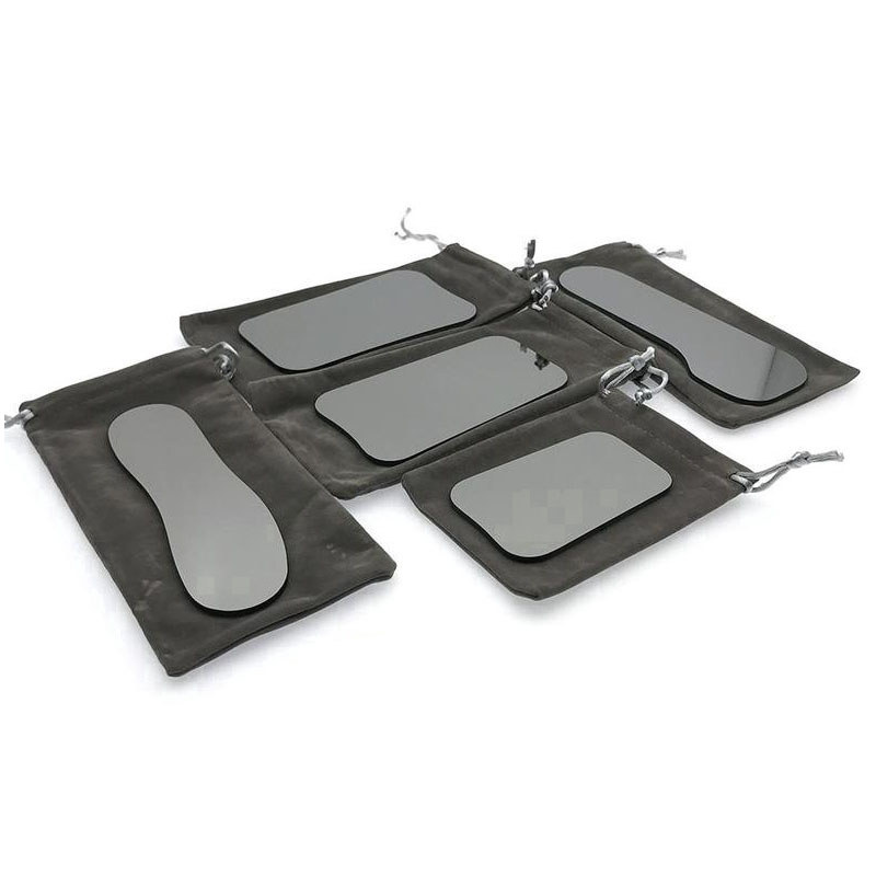 Dental Intraoral Photographic Glass Mirror Rhodium Occlusal 2-Side