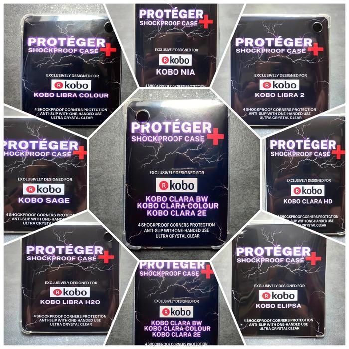 Shockproof Case Kobo Elipsa Kobo Sage Libra 2 Tpu Clear Silicone