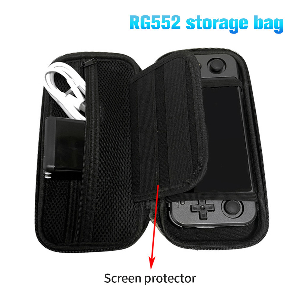 Portable Shockproof Storage Bag for ANBERNIC RG552 Video Game Console