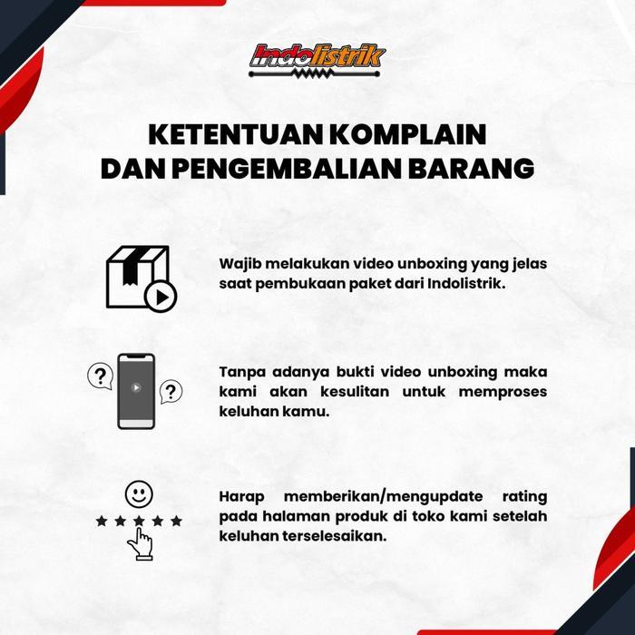 rxdr- Rel Busbar Sisir 3 Phase 100A Tab Sisir Mcb