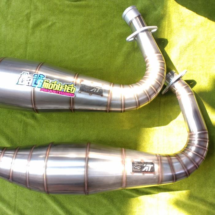 ASLI PERUTAN KNALPOT NINJA R SS DAN RR STAINLESS X1 DAN X2 NON COBRA AITECH READY STOCK