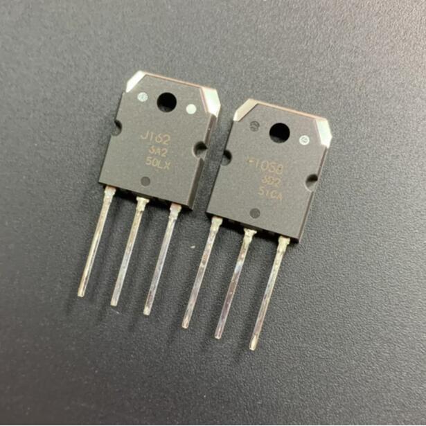 2Pair/Lot Original 2Sk1058 2Sj162 High-Power Field-Effect Transistor 100W 160V 7A Free Shipping